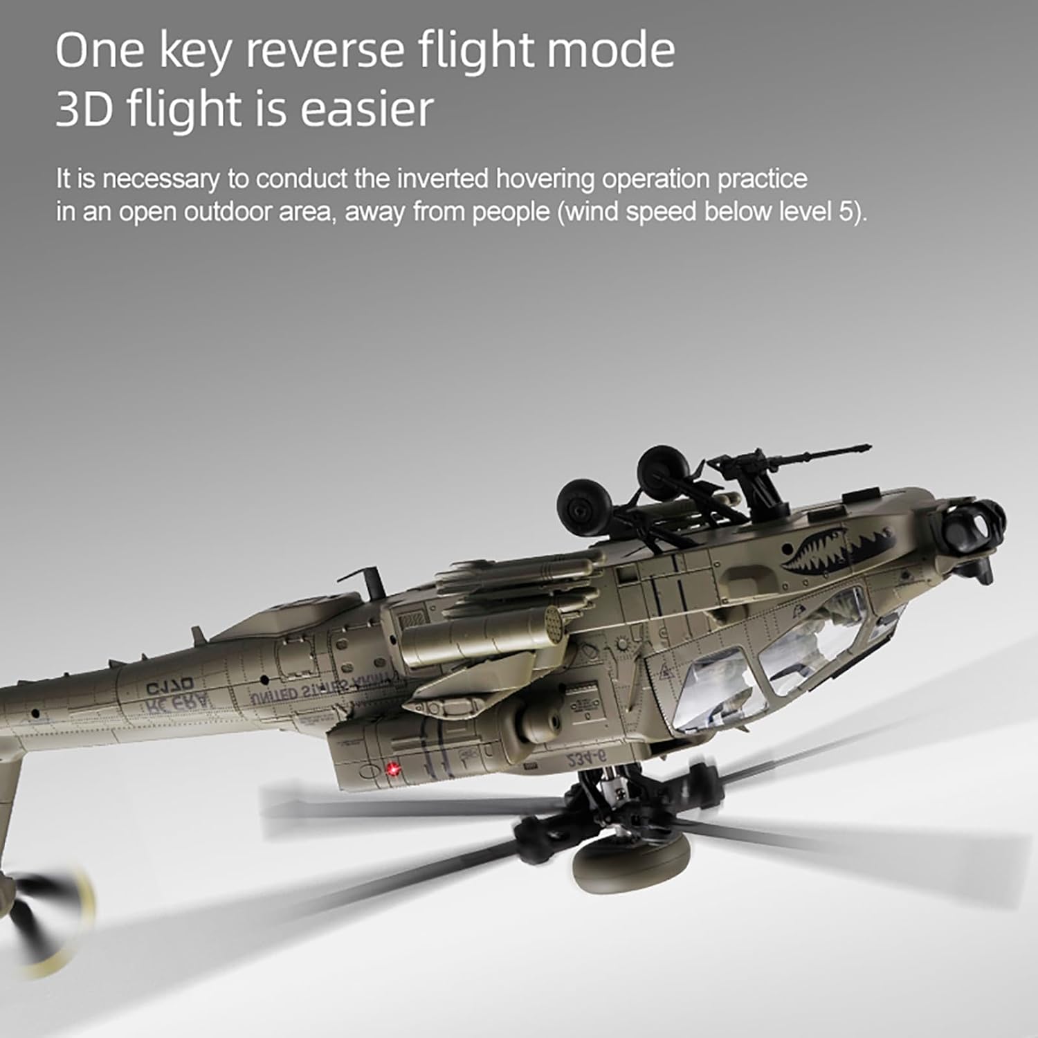 310MM 6CH C170 AH-64D Remote C - đánh giá và giá Rc Helicopter Large