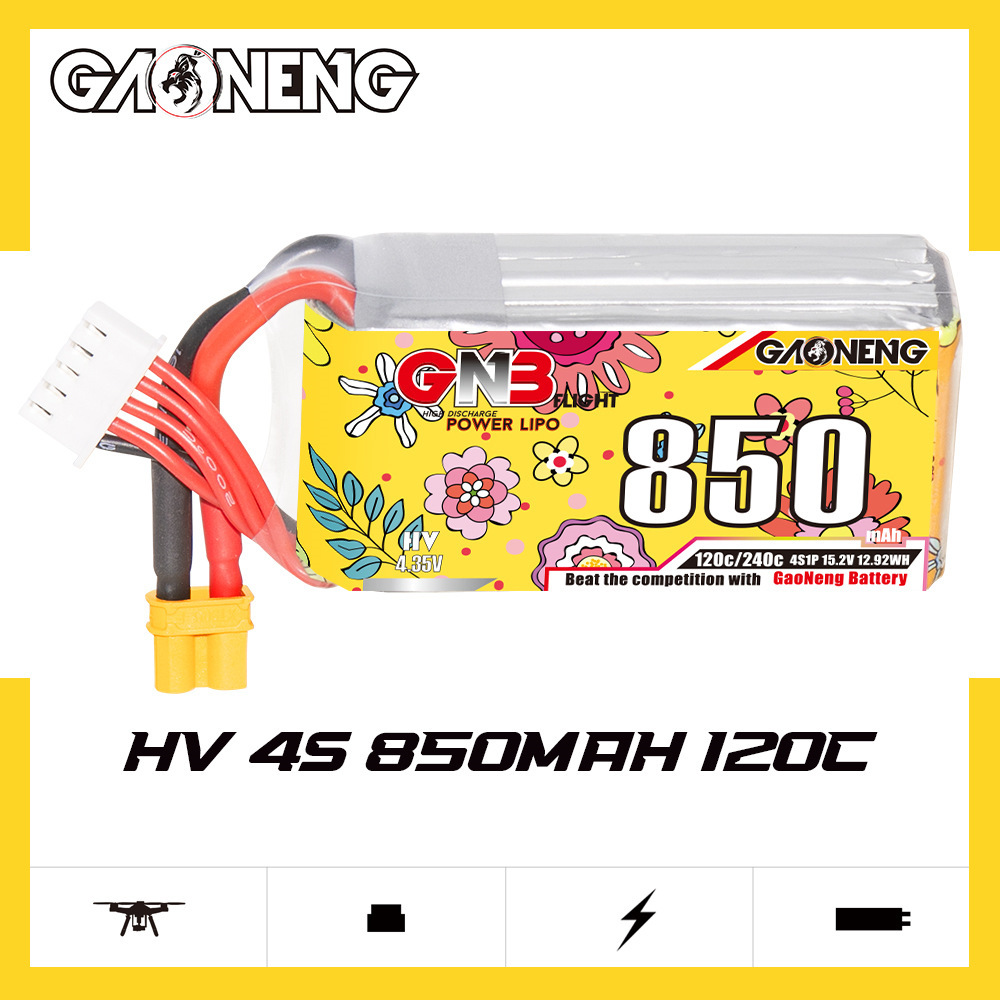 Upgraded GNB 4S 15.2V 850mAh L - đánh giá và giá Rc Helicopter Charger