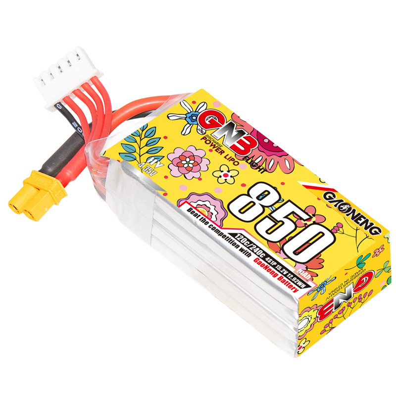 Upgraded GNB 4S 15.2V 850mAh L - đánh giá và giá Rc Helicopter Charger