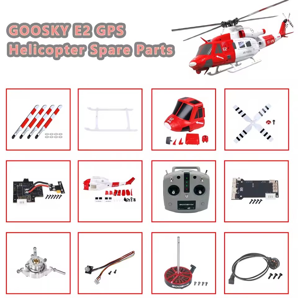 GOOSKY E2 GPS UH-1Y Helicopter - đánh giá và giá Rc Helicopter Bag